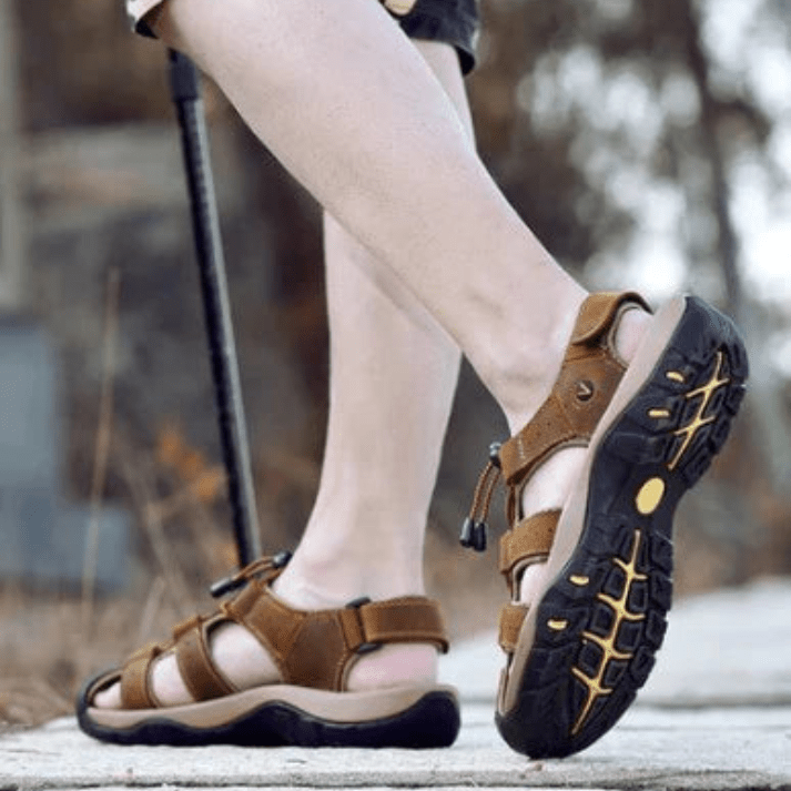 Orthopädische Sandalen Bequem Unterstützend Komfortabel