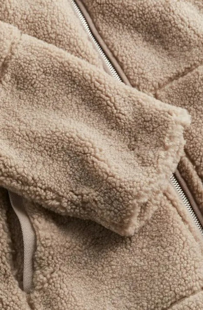 Lässiger Wintermantel Schwarz Modern