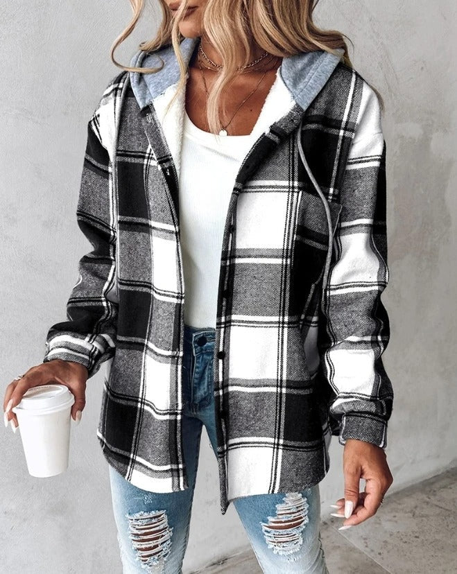 Gemütliche Winterjacke Damen Warm