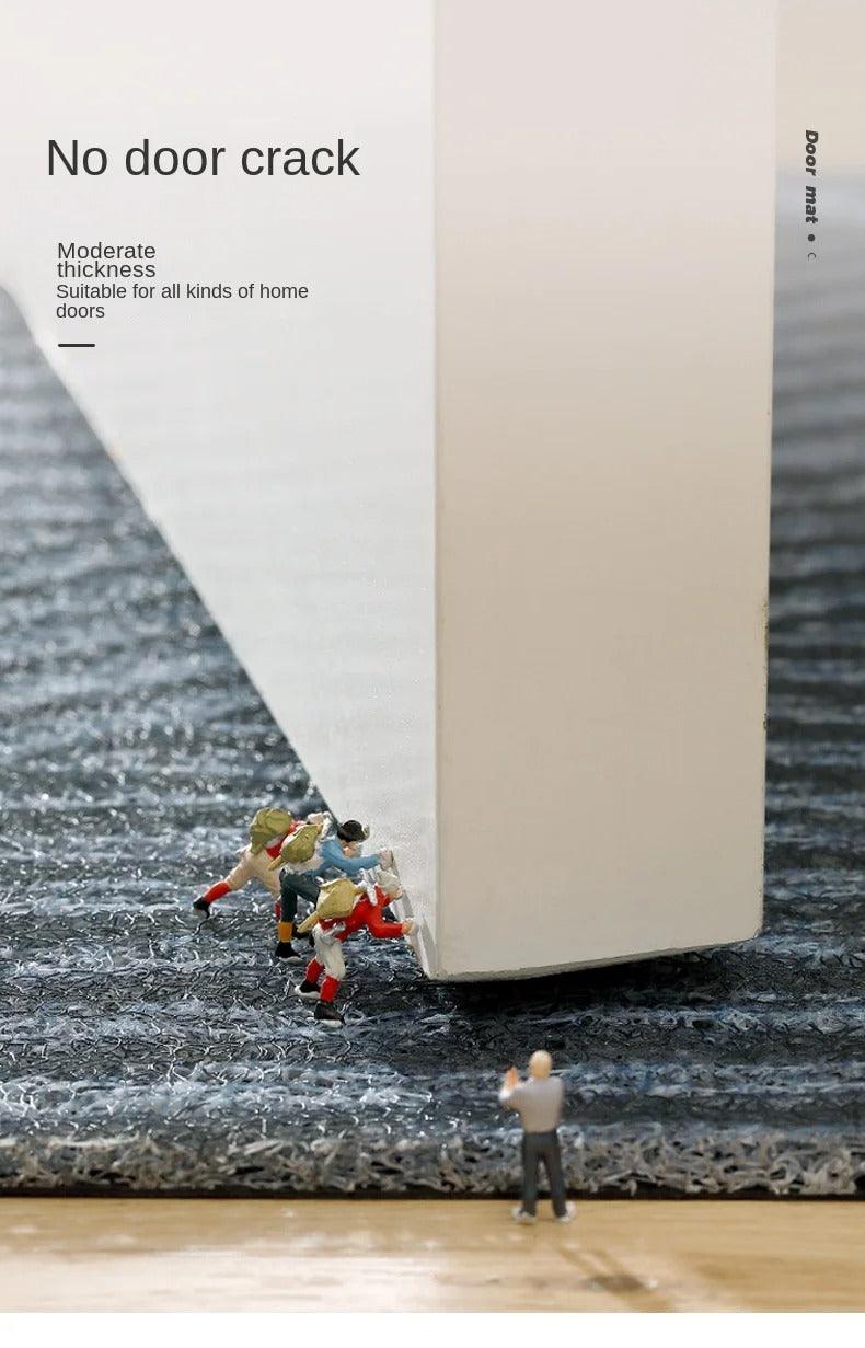 Eingangsmatte Rutschfest PVC Fußmatte Nordisch Modern