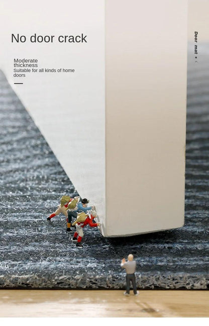 Eingangsmatte Rutschfest PVC Fußmatte Nordisch Modern