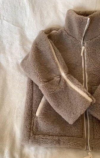 Lässiger Wintermantel Schwarz Modern