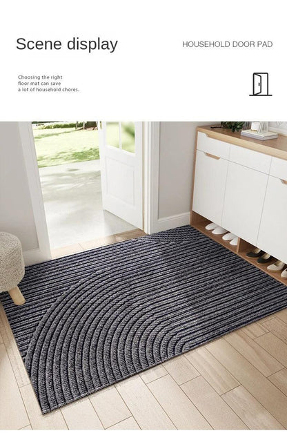 Eingangsmatte Rutschfest PVC Fußmatte Nordisch Modern