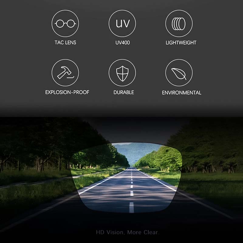 Motorrad Sonnenbrille Polarisiert Sportlich Klare Sicht