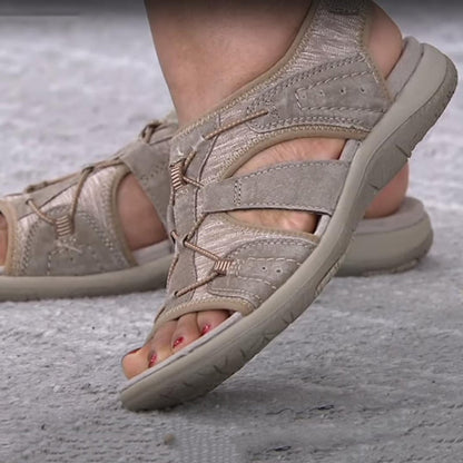 Damen Sandalen Komfortabel Sommer