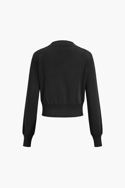 Strick-Set Damen Blazer Rock Kombination