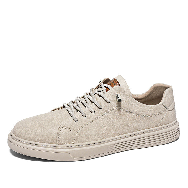 Herren Ledersneaker Elegante Schwarz Mode - BerlinGlamour