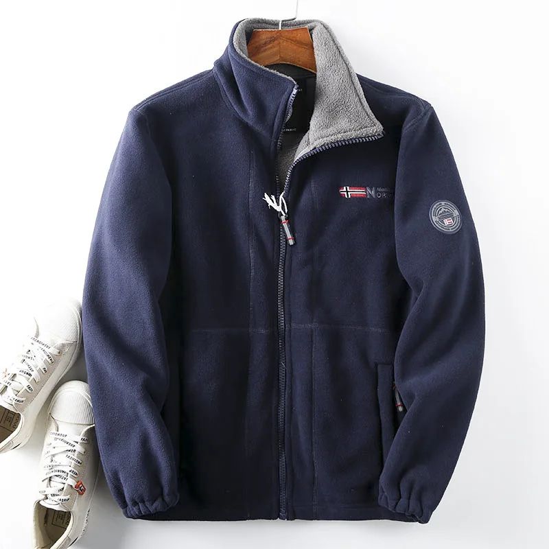 Warme, gesteppte Unisex-Jacke mit Doppellage - Alois