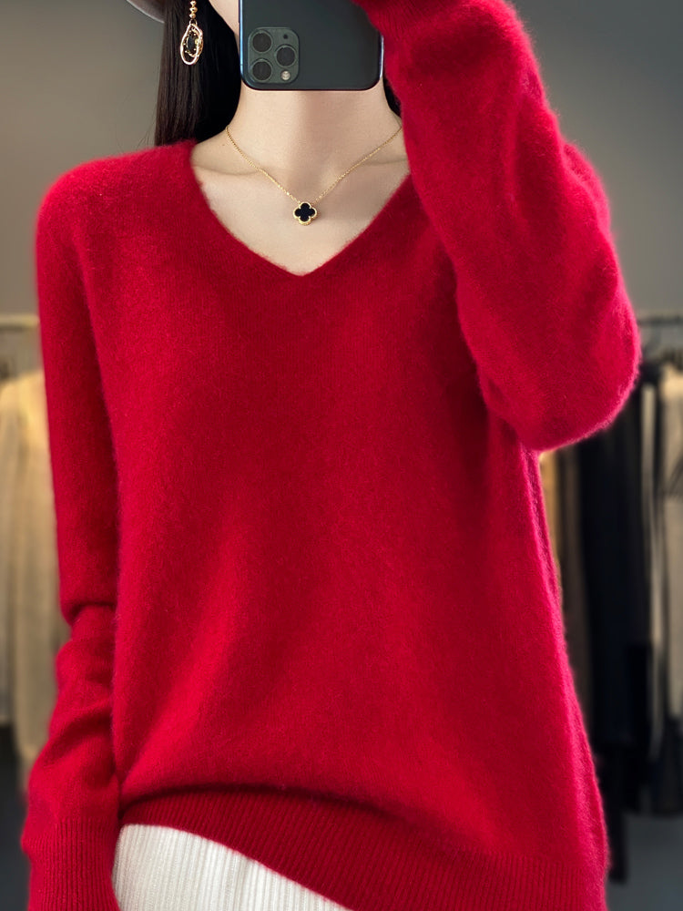 Weicher Damen Pullover Bequem Soft