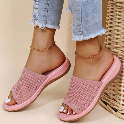Sandale Pantoffel Damen Sommer