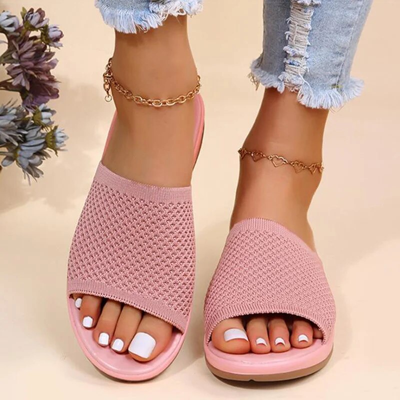 Sandale Pantoffel Damen Sommer