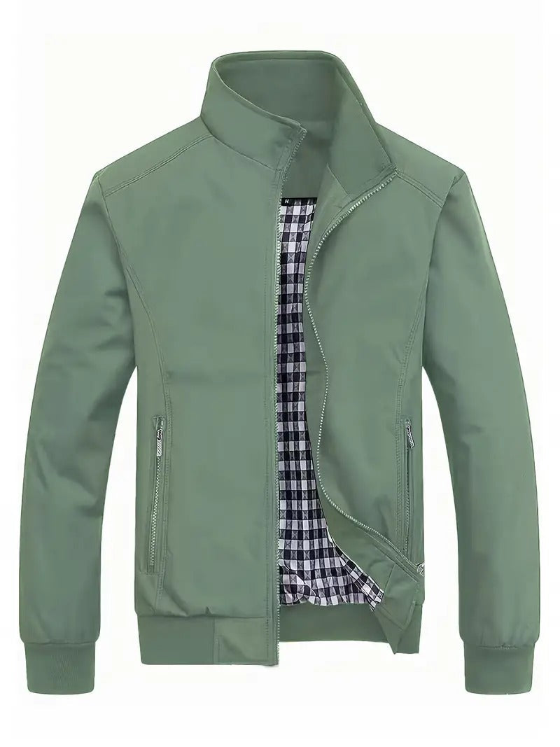 Herrenjacke Klassisch Elegant mit Kragen