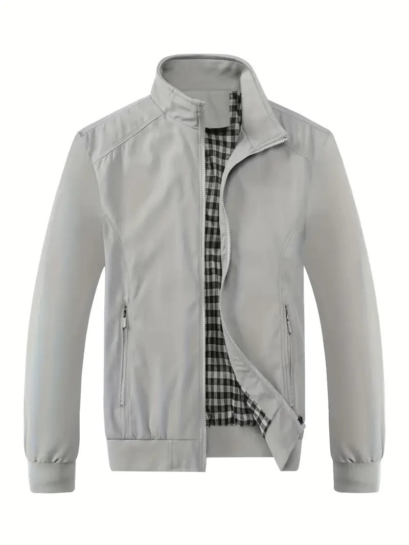 Herrenjacke Klassisch Elegant mit Kragen