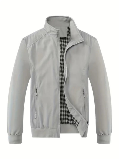 Herrenjacke Klassisch Elegant mit Kragen