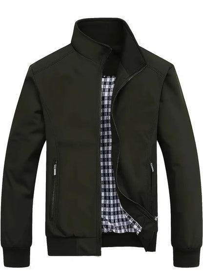Herrenjacke Klassisch Elegant mit Kragen