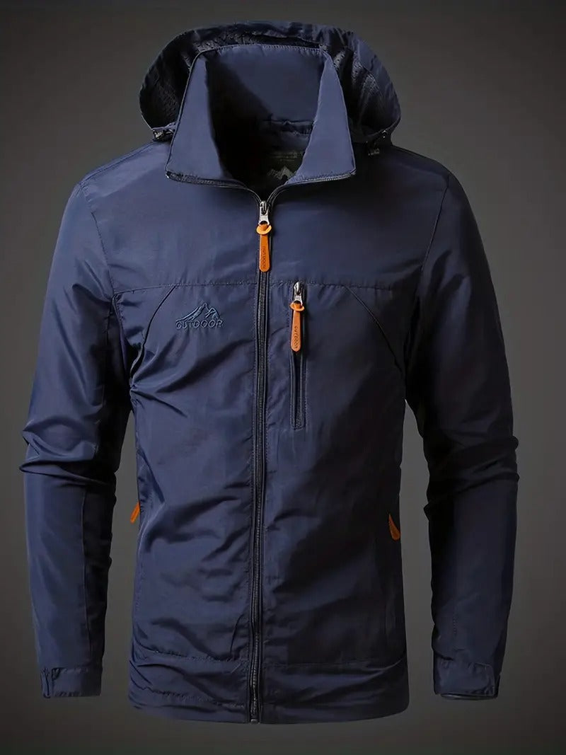 Herren Softshelljacke Wasserdicht mit Vielen Taschen