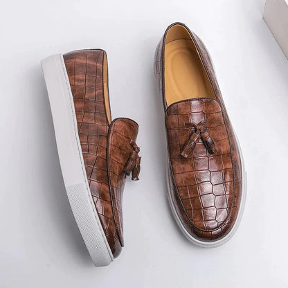 Damen Loafer Schuhe Elegante Heidi Stil