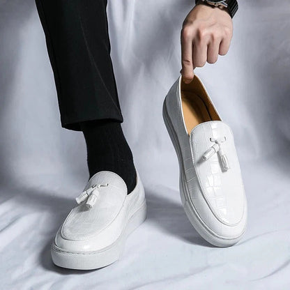 Damen Loafer Schuhe Elegante Heidi Stil