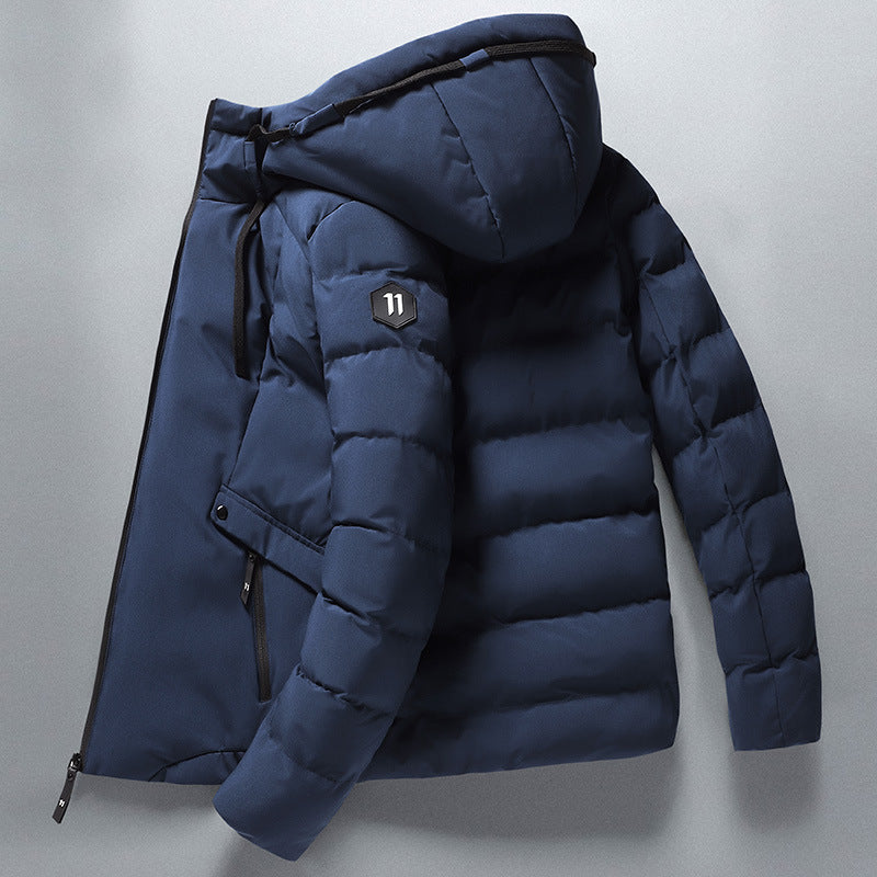 Wasserdichter Winterparka Blau Bequem