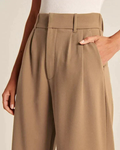 Damenschuhe passen nicht, es ist eine Hose: Damen Weite Bein Jeanshose