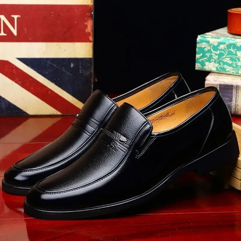 Herren Schnürschuhe Elegante Lederoptik Frühjahr