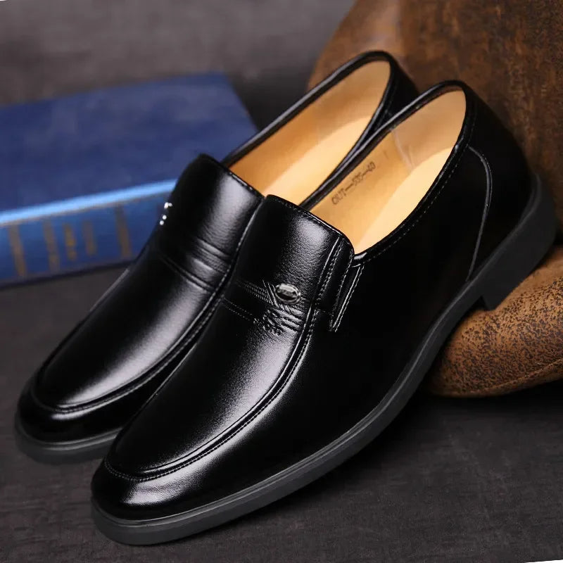 Herren Schnürschuhe Elegante Lederoptik Frühjahr