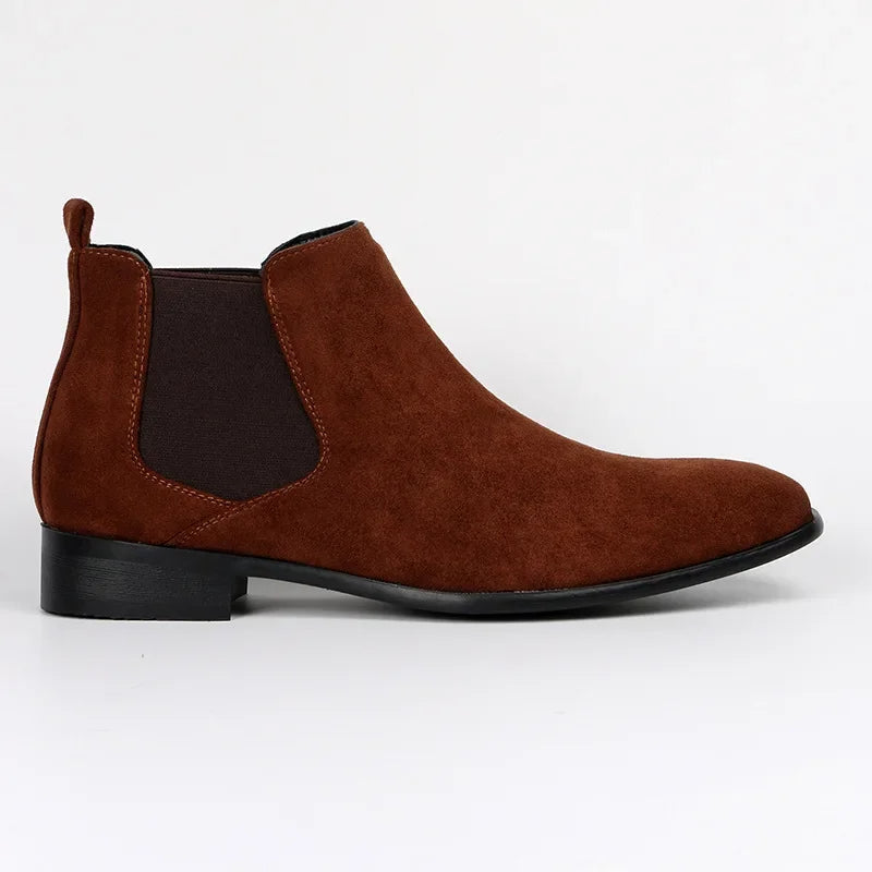 Herren Chelsea Stiefel Knöchelhoch Elegant Schnell Verschluss