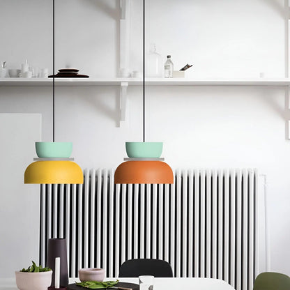 MaxColor | Bunte und elegante Macaron LED-Pendelleuchte Zendoo.de