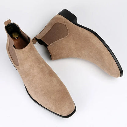 Herren Chelsea Stiefel Knöchelhoch Elegant Schnell Verschluss