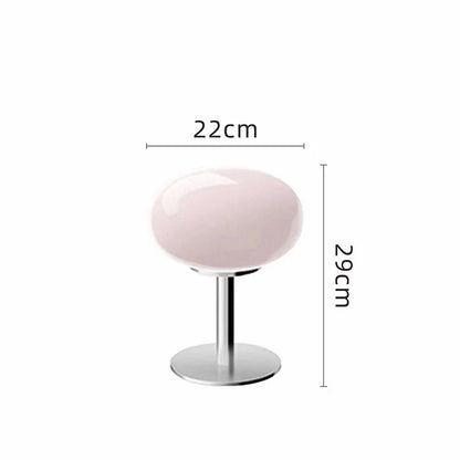 Moderne Glas Tischlampe LED Dimmbar Schlafzimmer