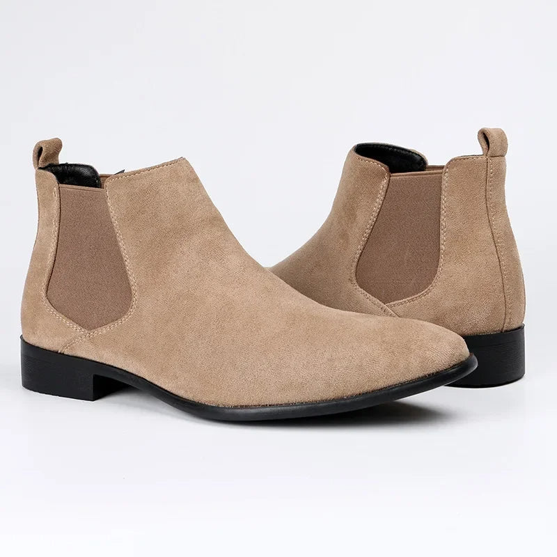 Herren Chelsea Stiefel Knöchelhoch Elegant Schnell Verschluss