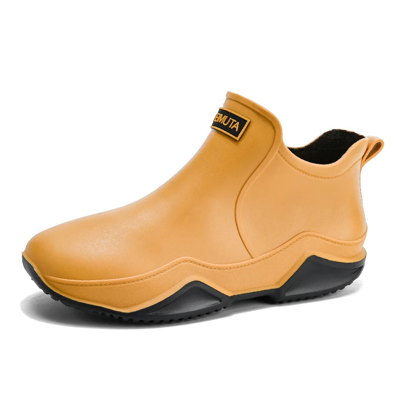 Wasserdichte Gummistiefel Damen Grün Schuhe