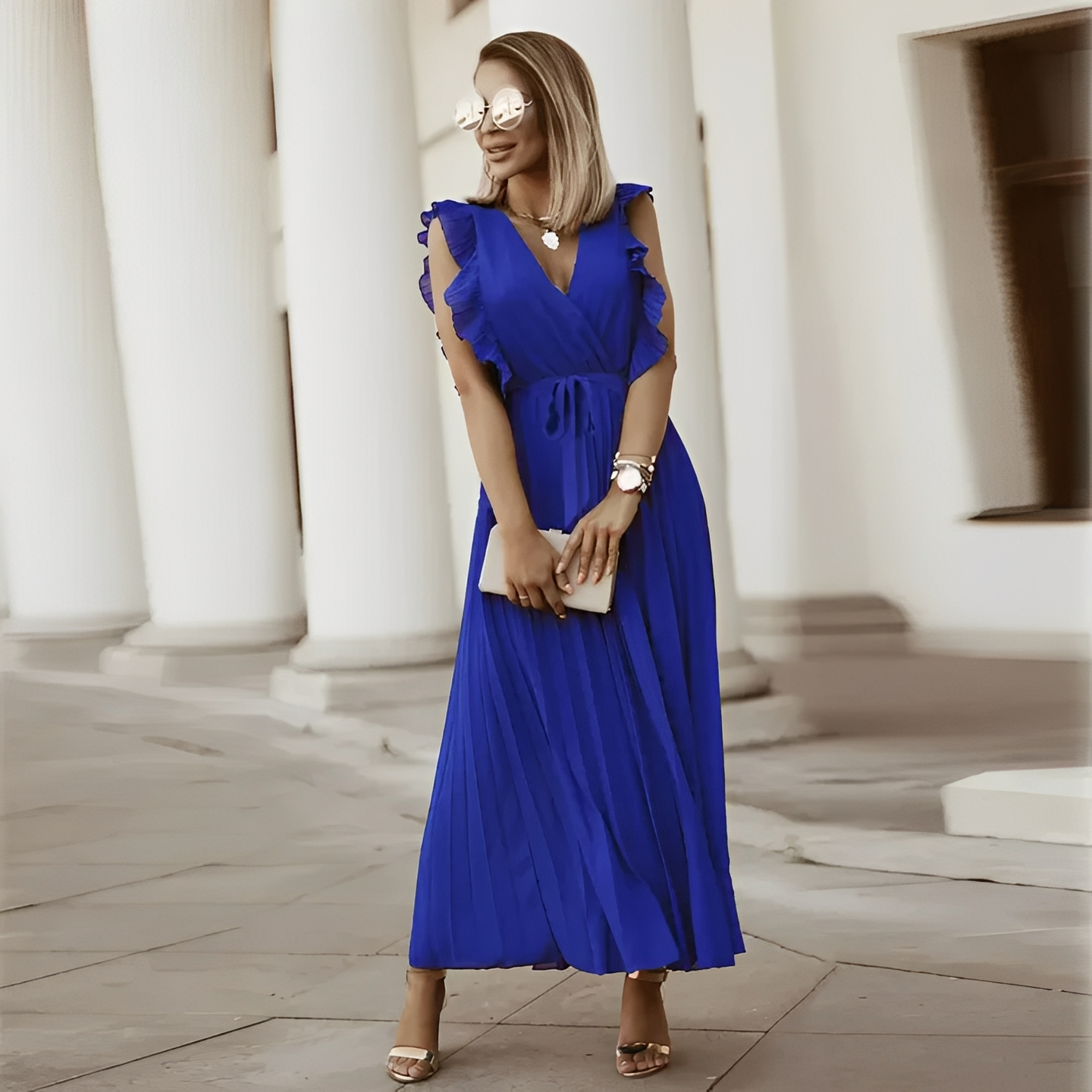 Elegantes Damenkleid Schick Modern Frauenkleid