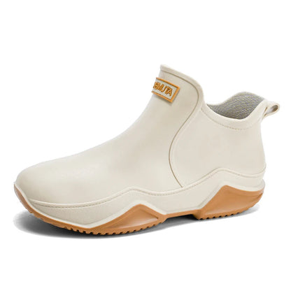 Wasserdichte Gummistiefel Damen Grün Schuhe