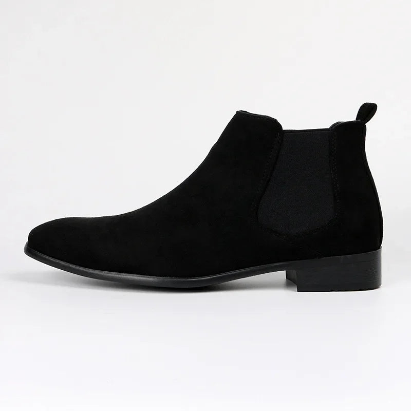 Herren Chelsea Stiefel Knöchelhoch Elegant Schnell Verschluss
