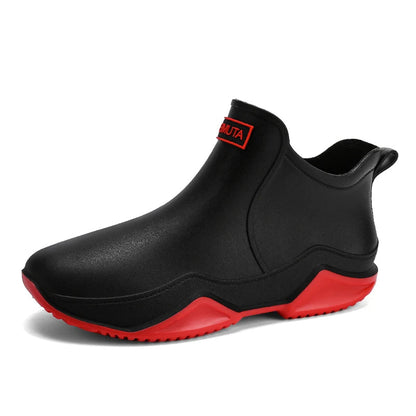Wasserdichte Gummistiefel Damen Grün Schuhe