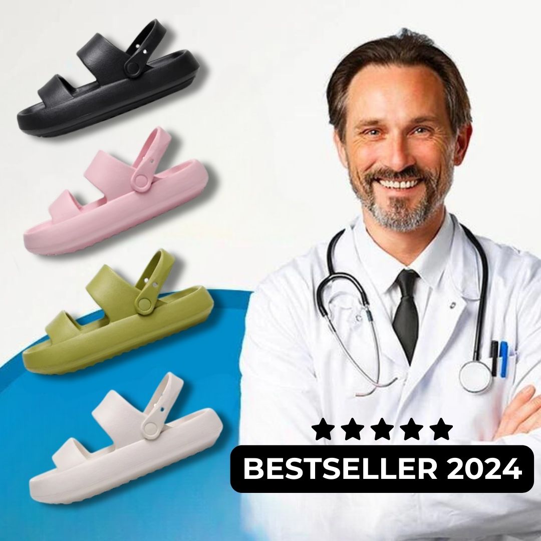 Orthopädische Sandalen Comfort Gepolstert Lässig Mit Riemen