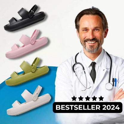 Orthopädische Sandalen Comfort Gepolstert Lässig Mit Riemen