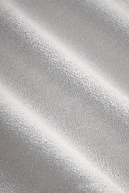 Weite Herrenhose Bequem Weiß Minimalistisch
