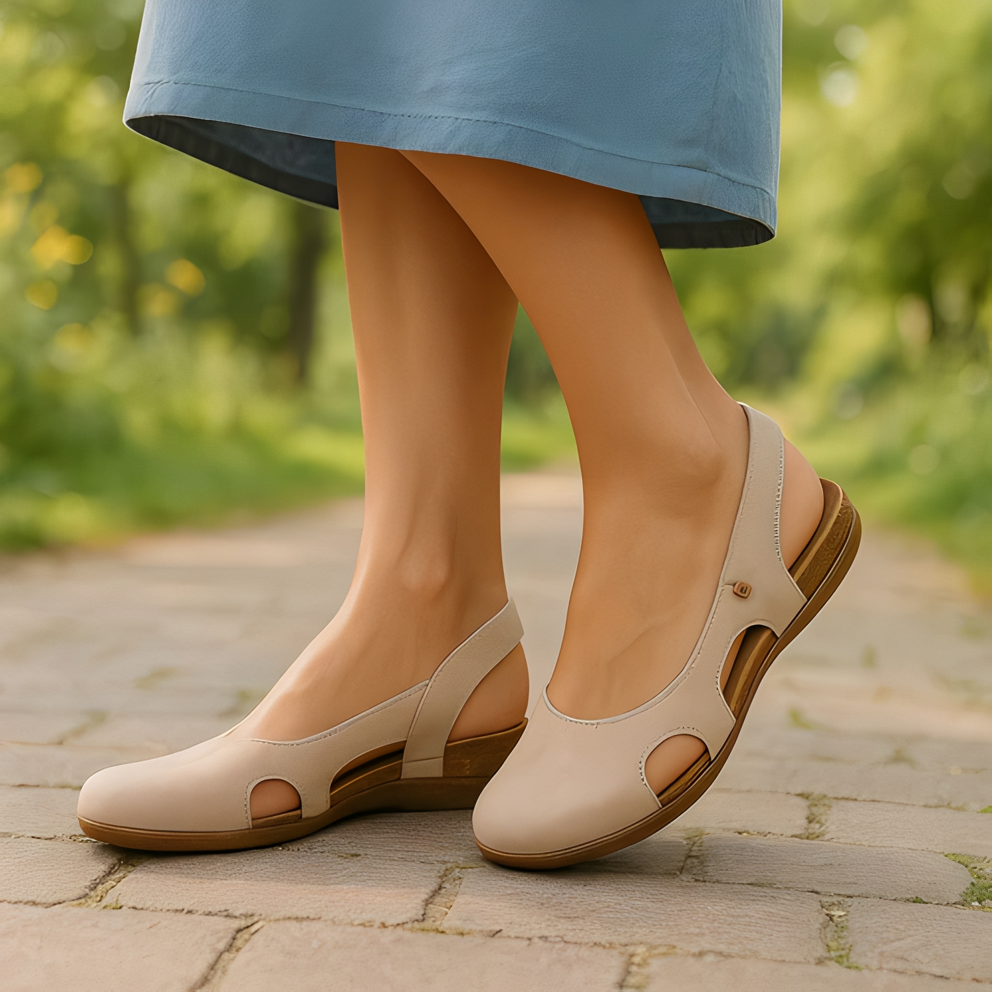 Damensandalen Sommer Stilvoll High Heel - BerlinGlamour