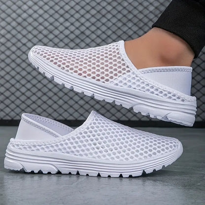 Bequeme Herren Slip-On Schuhe Leder Modern