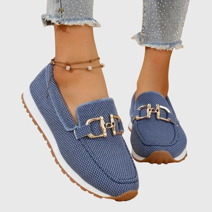 Damen Slip-On Loafer Schuhe Bequem Frühling - BerlinGlamour