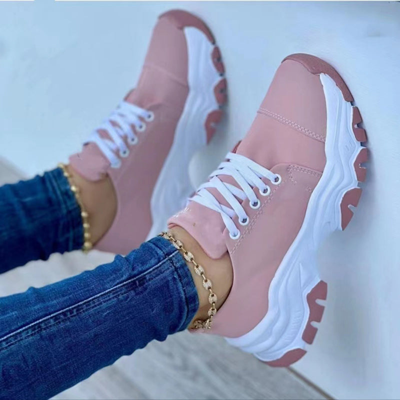 Komfortable Orthopädische Sneaker Damen Mikrofaser