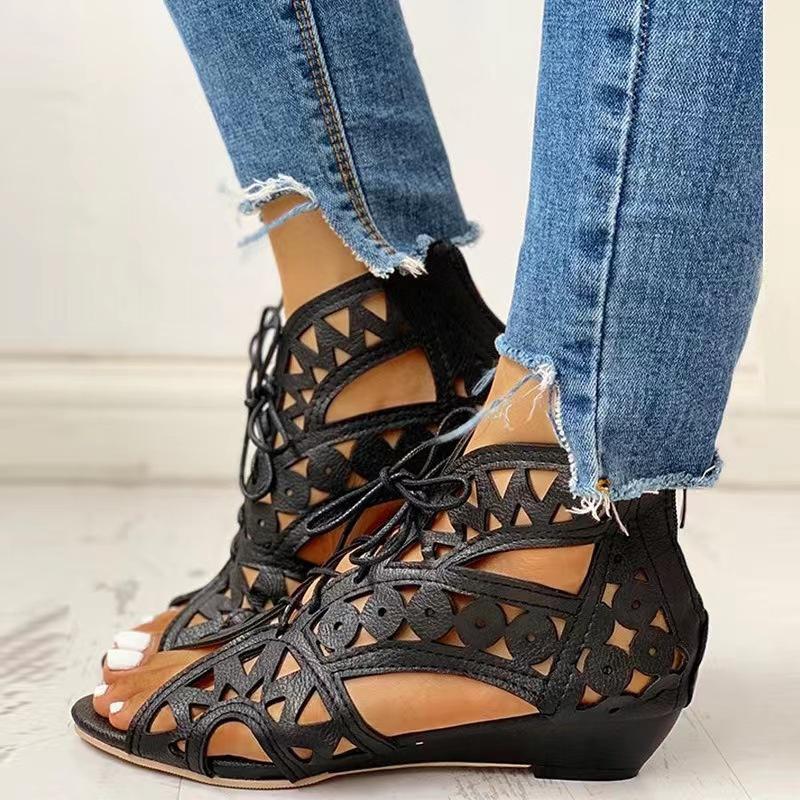 Damen Sandalen Freizeit Modisch Bequem