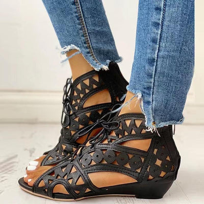 Damen Sandalen Freizeit Modisch Bequem