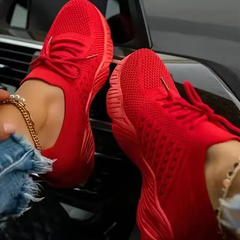 Damen Sneaker Orthopädisch Mesh Bequem - BerlinGlamour