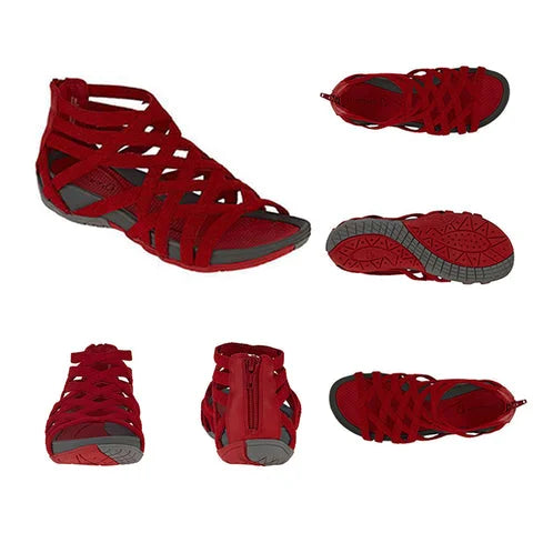 Damen Sandalen Bequem Ergonomisch