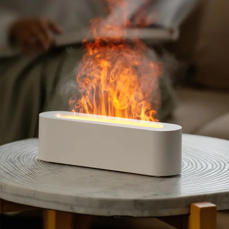 Aroma Diffuser mit Flammeneffekt Warm
