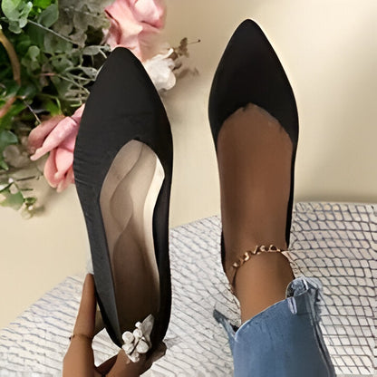 Damen Flache Schuhe Lässig Spitze Zehen Schuhe