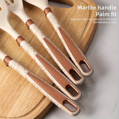 Elegante Silikon Küchenhelfer Set Premium